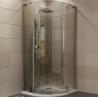 Buy cheap Indoor Aluminium Shower Cubicles Sliding Door Sanding / Clear Surface from wholesalers