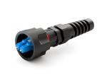 Telecommunication LC Fiber Optic Apc Connector 2mm / Optical Fiber Connectors