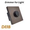 Buy cheap Metal Panel Light Dimmer Switch Amber / Red Copper Color For Home / Hotel from wholesalers