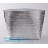 Buy cheap Reusable aluminium foil thermal insulation material cooler bag foPromotional 420D Polyester Insulation Picnic Cooler Bag from wholesalers