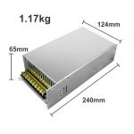 Ultra High Power 1000W 28V 49A Silver Power Supply Adapter For Outdoor Drone