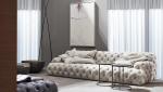 Italian Light Luxury All Pull Ins Leather Art Sofa / American Minimalist Living