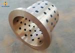 Oil Free Round Linear Graphite Flanged Copper Slide Bearing Cone Crusher
