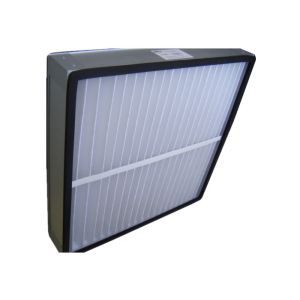 Buy cheap Polyester Media Deep Pleated Panel Air Filters Home With Metal Frame from wholesalers