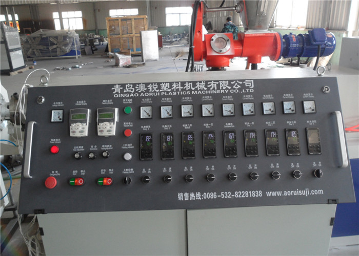 Double Screw Door Frame WPC Profile Production Line Omron Temperature Control
