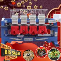 Buy cheap HOLiAUMA 4 heads embroidery machine china best selling 15 needle 1200 spm cap t product