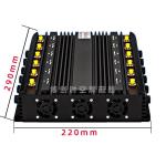 12 antenna mobile phone signal jammer, Wi Fi GPS LoJack signal blocker, mobile