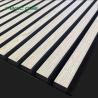 Buy cheap 9mm/12mm Thickness Polyester MDF PET Acoustic Slat Wood Wall Panels with Veneer Finish from wholesalers