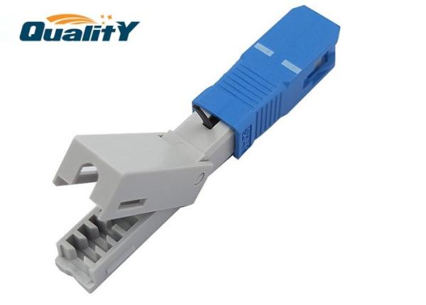 SC UPC Fiber Optic Connector / SC UPC Fiber Optic Fast Connectors Simplex Fiber