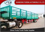 2/3/4 Alxes Cargo Semi Trailer / 60 Tons Payload Cattle Semi Trailer