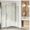 Buy cheap L Shape Tempered Glass Shower Enclosure Stainless Steel Sliding Frameless from wholesalers