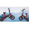 Buy cheap lithium Battery Folding Travel Bike High Speed 350W Brushless Motor 120KG Load from wholesalers