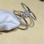 Buy cheap full diamonds ring 18kt gold with yellow gold or white gold from wholesalers