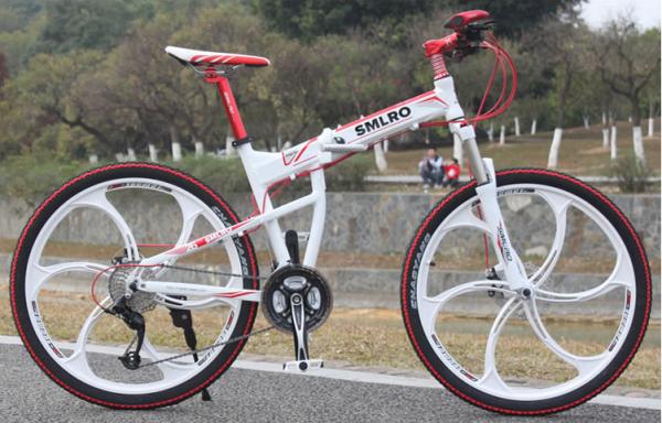 Buy cheap Full Suspension Aluminum Folding Mountain Bike from wholesalers