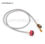 Outdoor Gas Stove Control Valve with 1m Hose and Stainless Steel Gas Tank