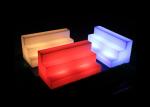 Three Layers Lighted Bar Shelves Plastic Led Bottle Stand High Grade
