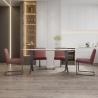 Buy cheap 180*92cm Contemporary Marble Dining Table ODM White Stainless Frame from wholesalers
