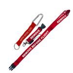 Personalized Promotional Gifts Polyester Woven Ribbon Tape Wrist Lanyard