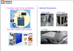 ABS Board Plastic Portable Fiber Laser Marking Machine Glasses Printing Machine