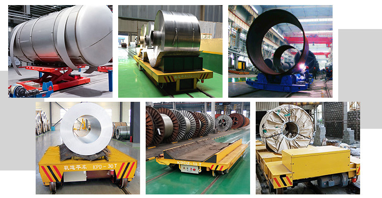 25ton roll-cable motorized handling wire coil transfer wagon