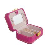 Customized Box Creative PU Jewelry Box for European Jewelry Portable Travel
