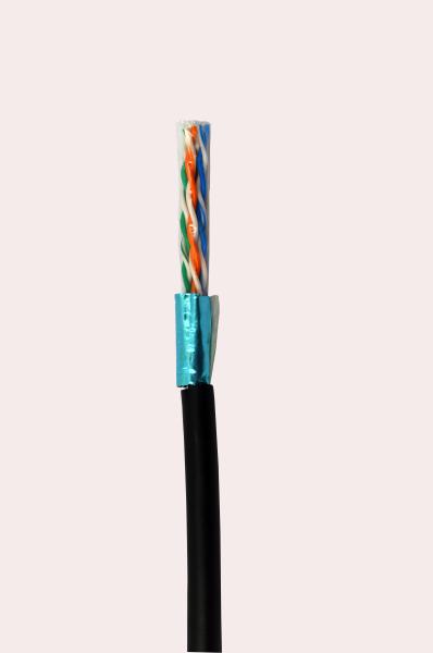 Buy cheap Network CAT5E FTP Lan Cable ETL Listed , Cat5e Internet Cable Customized Length from wholesalers