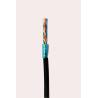 Buy cheap Network CAT5E FTP Lan Cable ETL Listed , Cat5e Internet Cable Customized Length from wholesalers