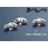 Buy cheap 8mm x 4mm White Marquise Moissanite , Lab Created Moissanite from wholesalers
