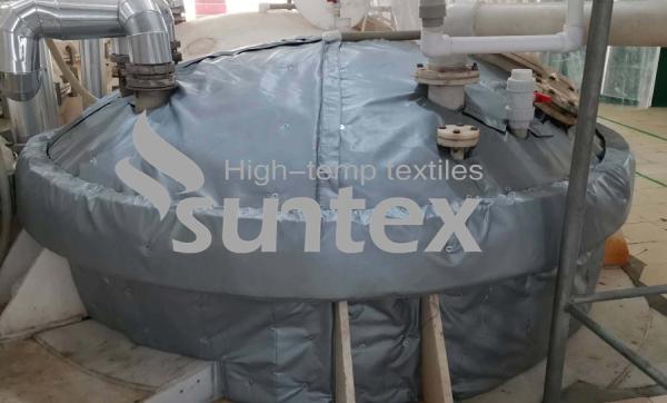 Buy cheap Silicone Rubber Coated Thermal Insulation Fabric for Removable Cover from wholesalers