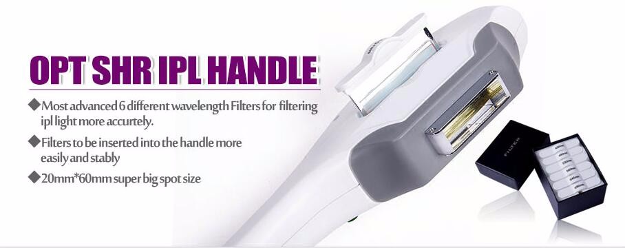 Hair Removal OPT SHR Machine Clinic Salon Beauty Eqipment 10HZ Frequency