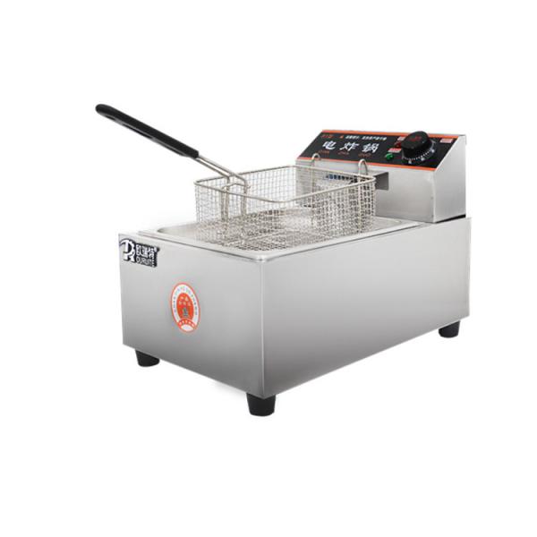 Buy cheap Stainless Steel Single Tank Tabletop Electric Deep Fryers 5L Deep Fat Fryer Commercial from wholesalers