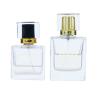 Buy cheap 50ml Glass Perfume Bottle Cosmetic Packaging With Gold/Black Threaded Cap from wholesalers