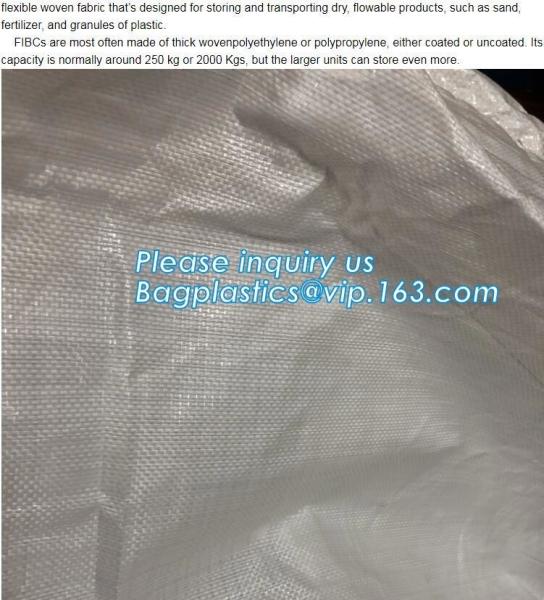 Buy cheap Sand Jumbo Bags,Ton Bag 1500kg /chinese made white pp woven knitted big ton bag,pp woven jumbo big bag for gypsum powder from wholesalers