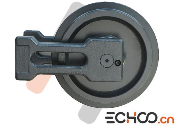 Single Flange Hitachi ZX33U-3 Front Idler / Idler Pulley Strong Pressure