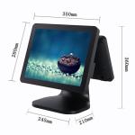 High Performance Retail Pos System , 12 Inch Display Small Business Pos System