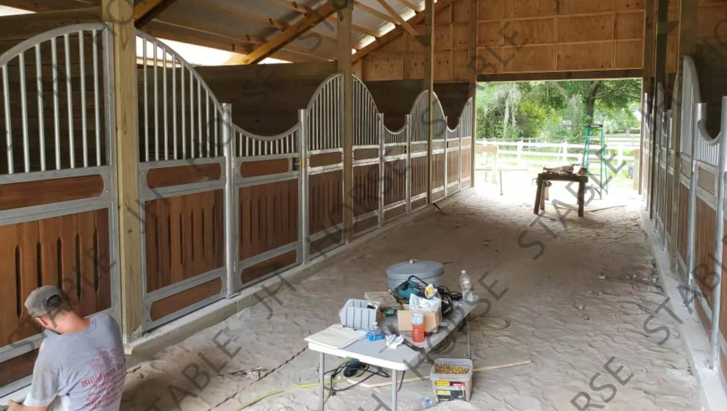 Steel Swing Door Oem Design Horse Stable Partitions