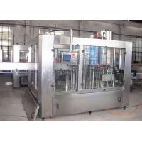 Buy cheap 1900*1600*2400mm 8 Filling head Monoblock Milk Bottling Plant product