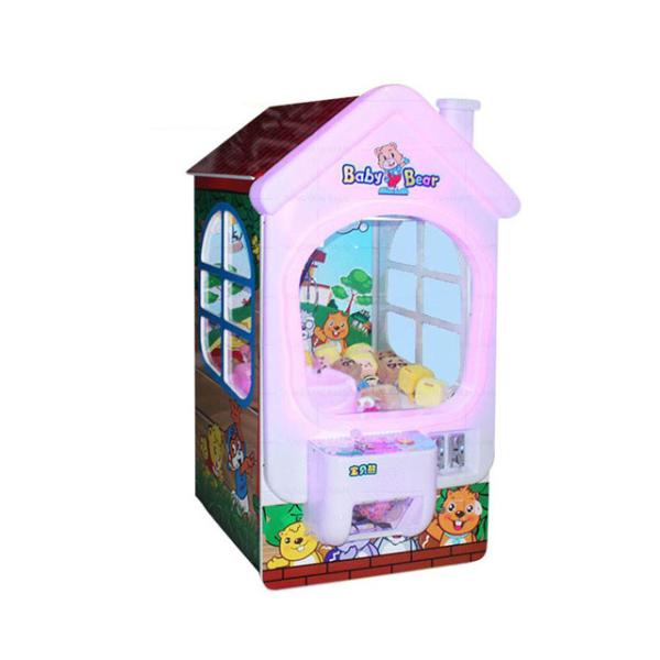 Buy cheap Metal + Plastic Toy Crane Machine / Coin Operated Big Baby Bear Claw Doll Machine from wholesalers