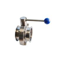 Buy cheap Plastic Handle Welded Butterfly Valve EPDM Standard Seal Material product