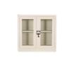 Buy cheap Two Glass Doors Modern Living Room Book Shelf With Handle Lock from wholesalers