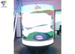Cylindrical Creative LED Display Paint Coated Cold Rolled Steel Material