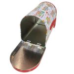 Metal Mini Tin Mailbox Toy Container With Raised Signal Flag Food Gift Storage