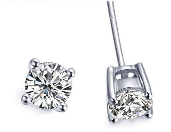 Buy cheap Seiko S925 sterling silver earrings inlaid zircon retro Arrows from wholesalers