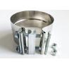 Buy cheap 4" EASY SEAL S.S. Flatband Exhaust Clamp Stainless steel exhaust clamp for auto from wholesalers