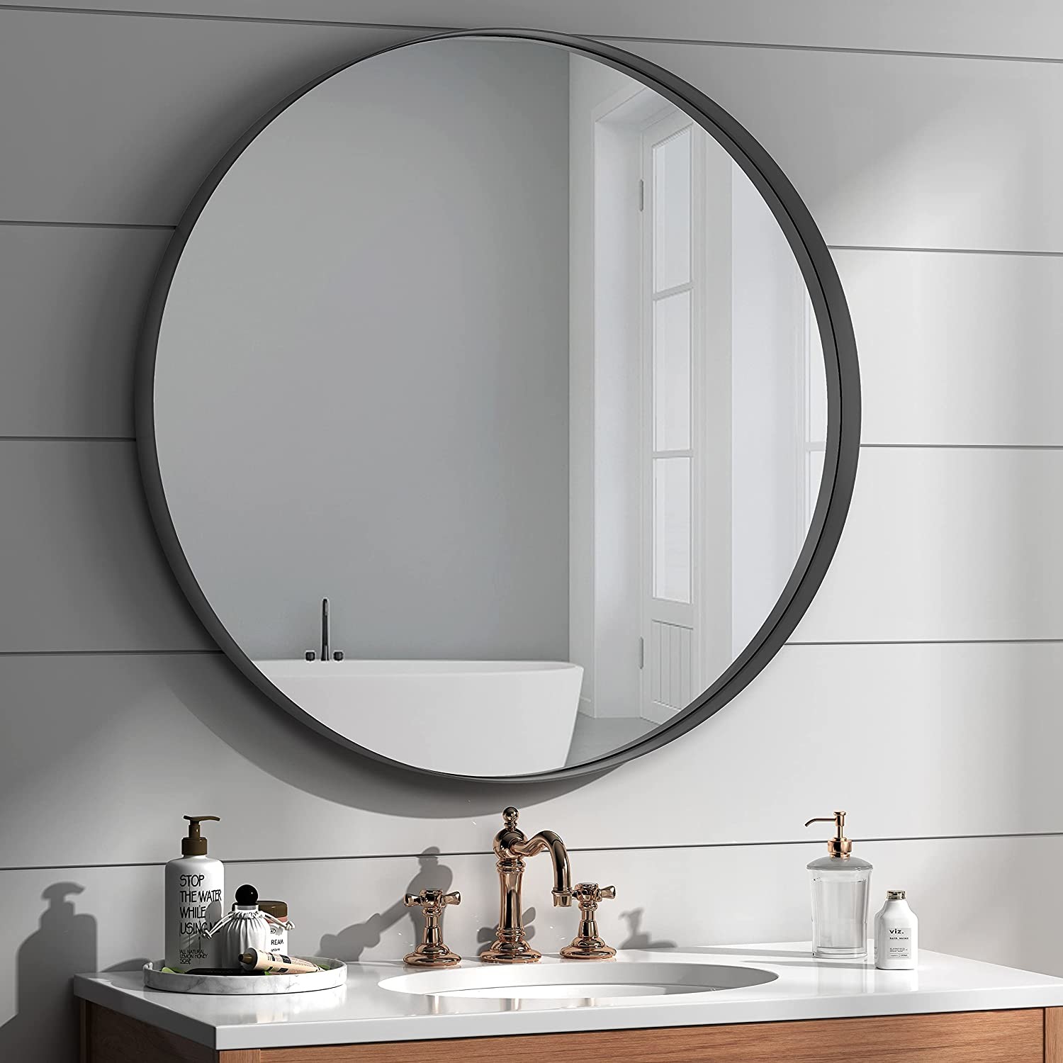Customize Aluminium Mirror Frame Profile Round / Square / Polygon