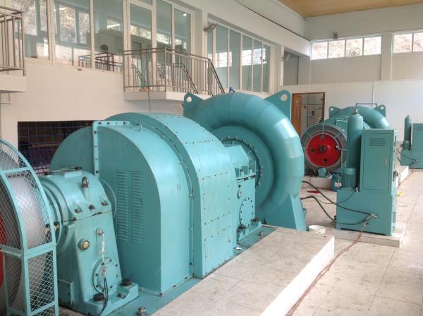 Stainless Steel Francis Hydro Turbine 50HZ Output Power 500KW To 1250KW for