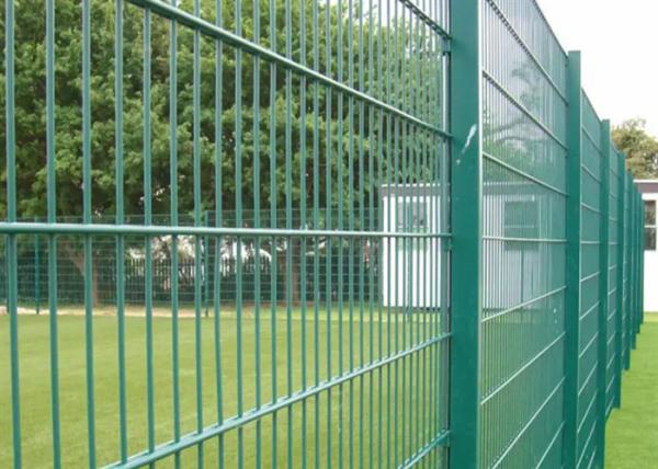 Buy cheap 8/6/8mm 60*60*2.0mm Post Durable Double Loop Wire Fence For Home / Park from wholesalers