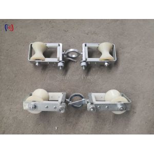Buy cheap Exchanging Overhead Grounding Wire Opgw Stringing Double Sheave Block from wholesalers
