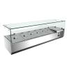 Buy cheap 201 SS 120W Table Top Fridge Freezer For Salad from wholesalers