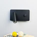 Dimmable switch bedside wall lamp bracket light hotel bedroom headboard reading